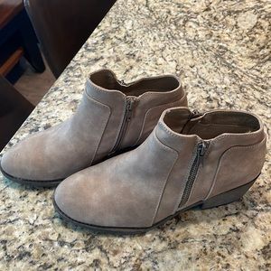 Tan Booties